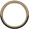 Generic Coprivolante Premium Colore Beige M Universale in Eco Pelle Copertura di Volante Diametro 44-46 cm Accessori Auto Interno Camion