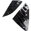 BTFWM per Polo, Mk6 Gti Tgi per Tsi Mpi 2017-2023, rivestimento | for lunotto posteriore, spoiler, kit carrozzeria, triangolo posteriore Copertura per feritoia esterna per auto(Glossy