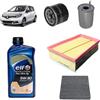 OP Kit tagliando 4 filtri + 5L olio 5W-30 Tech FE compatibile con Renault scenic iii 1.5 DCI Gasolio 2009-2016