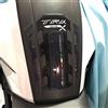 labelbike Adesivo 3D Moto Paraserbatoio Compatibile con Benelli | TRK 502x, Protezione in Resina, Antigraffio, Decorazione, Nero, Made in Italy