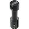 Unbekannt Manubrio morsetto STR8 per MBK Booster/YAMAHA BWS, Real Carbon Look