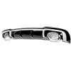 LCKOIK Diffusore paraurti posteriore compatibile con Audi A3/S3 8V 2017 2018 2019 2020 terminale di scarico ABT(Chrome)