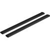 NORDRIVE N15082 Silenzio Black, Coppia Barre portatutto in Alluminio - XL - 140 cm