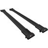 Apline Compatibile con Fiat Doblo 3 2023-2026 Fly Model Barre Tetto Portapacchi Auto Barre Portatutto Nero Alluminio 2 Barre