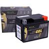 intAct - BATTERIA GEL PER MOTOCICLI Bike-Power GEL12-4L-BS. Sostituisce YTX4L-BS, YTZ4V, YTZ5S, YTX4L. Batteria per moto 12V 3Ah 60A. Dimensioni: 113x70x85 mm.