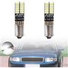 NSLUMO Lampadine Luci di Posizione a LED per Au.di A4 B6 2000-2004 1999-2002 Au.di A8 D2 Au.di TT COPPIA LUCI DI POSIZIONE H6W 24 LED 6000K BAX9S Lampadina Luce di ingombro LED