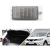 NSLUMO LED illuminazione vano bagagli bianca per Ni.ssan Qashqai Leaf Juke Pulsar Note 1x Modulo LED SMD Lampada per vano bagagli Lampada di cortesia per carico