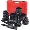 Orion Motor Tech Set di Estrattori per Cuscinetti delle Ruote per Trazione Anteriore, Rimozione e Installazione, Kit Pressa Cuscinetti Automobilistici 24 Pezzi con Viti Scorrevoli Boccole Universali