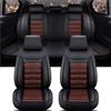 NYSQOFMB Coprisedile Auto Per Mercedes Per Benz Tutti I Modelli Di Auto GLA CLA CLS GLC GLE GLK GLS CLK SLC SL ML GL Coprisedile Universale Copertura Sedile(Black Coffee)