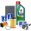 Somer Car KIT TAGLIANDO COMPATIBILE CON FOCUS 2 SERIE C MAX 1.6 TDCI 4 FILTRI + 4 LITRI OLIO 5W30