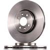 Brembo 2x BREMBO Disco freno Anteriore Ø300mm Altezza: 44mm Spessore: 24mm ventilazione interna 09.9895.10 Compatibilità con RENAULT Scénic 2 JM0/1 GRAND Scénic 2 JM0/1