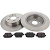 MAPCO Kit freno, Freno a disco 47662 Compatibile con: FORD FOCUS II, GALAXY II, KUGA I, MONDEO IV, MONDEO IV Stufenheck, MONDEO IV Turnier, S-MAX
