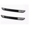 Generico Griglia Presa Aria Cofano Mostrina dx e sx Adatto a Iveco Daily 2000, Nero, Plastica o Metallo, Furgone, Ricambio per Veicolo