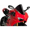 Puig 9690N Cupolino R-Racer protezione aggiuntiva, Nero