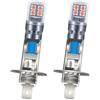 Ruiandsion H1 Lampade a LED per Fari Antinebbia 12V Super Luminose 3030 8SMD LED per Luci DRL Auto, Rosso (Confezione da 2)