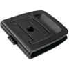 SAMTN Maniglia di copertura della coda del bagagliaio per BMW E70 X5, 51479120283, tappetino del bagagliaio posteriore maniglia in moquette Repalcement per E71 X6 (Nero con foro)