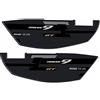labelbike - Adesivi 3D Moto Borse Laterali Protezione e Decorazione in Resina compatibile con Yamaha Tracer 9 GT 2021-2023 - Colore Oro