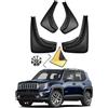 KAMNIK Auto Paraspruzzi per JEEP Renegade 2016-2023 Anteriore Posteriore Paraspruzzi Paraschizzi Pneumatico Accessori Protezione