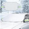 LHLUCKY Copri Parabrezza Auto per BYD Seal U DM-i 2024 2025, Copertura per parabrezza dell'auto Telo Parabrezza Antighiaccio Protezione da Sole, Foglie, Gelo, Neve