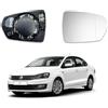 Polcar Vetro Specchietto per VW Polo dal 2017,Audi A1,Oem : 2G0857521B,2G0857522C, Riscaldabile, Esterno (DESTRO)