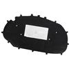 MUEOSI, for VW, for Golf, 6/, for Golf, 6 GTI Cofano anteriore Motore Cotone Copertura insonorizzante Isolamento termico e termico Isolamento termico del motore(Schwarz)