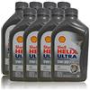 Shell - 8 confezioni da 1 litro di olio per motore Shell Helix Ultra AF 5W-30 ACEA A5/B5; adatto per Ford WSS-M2C913-C; Jaguar Land Rover STJLR.03.5003
