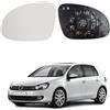 IPARLUX Vetro Specchietto sinistro per VW SHARAN/PASSAT/JETTA/GOLF KOMBI/GOLF V PLUS/GOLF VI/GOLF V/EOS, SKODA SUPERB, SEAT ALHAMBRA CON RISCALDAMENTO OEM: 5M0857521C specchio da ricambio