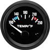 ETOPARS Auto Acqua Temperatura Manometro Motor 2 52mm Temperatura dell'Acqua Misuratore Fahrenheit Veicolo Acqua Puntatore Indicatore Calibro Bianco Luce Strumenti