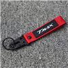 SXHM Portachiavi Moto Yamaha T-max Ricamo Moto Portachiavi (Colore: Rosso, Size: Normal)