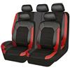 ESUKAR Auto Set Coprisedili per Dacia Sandero Stepway 3.GEN 2.Gen 2012 2013 2014 2015 2016-2025 5 posti, Completo Antiscivolo Traspirante Protezione Sedile Anteriori e Posteriori Auto Accessori