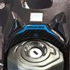labelbike - Adesivo 3D Moto Zona Chiave Accensione Protezione e Decorazione in Resina compatibile con Honda CBR 650 r - Blu Chiaro