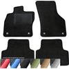 moto-MOLTICO Tappetini Auto Set di Tappeti in Moquette su Misura per Range Rover Evoque 2011-2018 (Filo Nero)