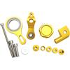 Xerial Kit di supporto staffa ammortizzatore sterzo moto stabilizzatore lineare per YZF R6 YZFR6 2006-2016 (oro)