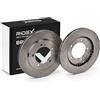 RIDEX 82B0291 2x Disco freno Anteriore senza viti/bulloni Compatibilità con SUZUKI Grand Vitara II SUV JT, TE, TD