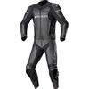 Alpinestars GP Force Chaser - Tuta in pelle da motociclista, 2 pezzi, da uomo, colore: nero, 58