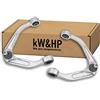 kW&HP KIT 2 PEZZI COPPIA BRACCI BRACCETTI TRAPEZI OSCILLANTI ANTERIORI SUPERIORI DX/SX COMPATIBILE CON 159, BRERA E SPIDER