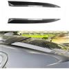 SASFDSG Spoiler Posteriore Kit Carrozzeria Auto In Plastica ABS Per BMW Per X6 E71 2008-2014 Spoiler Posteriore Baule Nero Lucido Finestrino Posteriore Laterale Spoiler Tetto(Carbone nero)