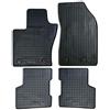 CORA TAPPETI in Gomma Jeep Renegade 14> 4 PZ. (Distanza Fix Lato Pass. 18 CM)