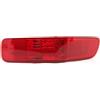 Gtdtixc Fanale Posteriore Per Mitsubishi Per Outlander EX 07-12 Luce Freno Copertura Fendinebbia Posteriore Nessuna Lampadina Riflettore Paraurti Posteriore Fanali Posteriori Auto(R)