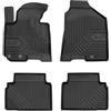 MOTOS Tappetini in gomma per auto adatto per Hyundai ix35 I 2009-2015 Migliorate il vostro comfort di viaggio con il tappetino antiscivolo per auto No.77