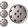 W-Parts SERIE 4 BORCHIE - 4 COPRICERCHI COPPE RUOTA 13 PER FIAT CINQUECENTO TIPO A