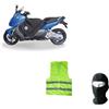 CLICK & GO COMPATIBILE CON BMW C 650 SPORT PER ANNO 2017 COPRIGAMBE R097-X TERMOSCUDO TUCANO URBANO COPERTA TERMICA IMPERMEABILE INTERNO IN ECO PELLICCIA SPECIFICO PER SCOOTER