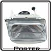 GSC RICAMBI SRL PROIETTORE FARO FANALE ANTERIORE LATO DESTRO COMPATIBILE PER PIAGGIO PORTER 1300 16V FINO AL 2009 - PIAGGIO PORTER 1200 1400 DIESEL FINO AL 2009.