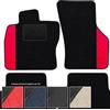 moto-MOLTICO Tappetini Auto Set di Tappeti in Moquette su Misura - Accattivante Disegno - per VW Golf I II 1974-1992 - Rosso