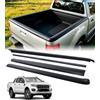 JHCHAN Protezione paraurti 4 pezzi per Double Cab Ford Ranger 2012-2022 | Protezione per portellone posteriore, accessorio per Wildtrak Raptor T6, T7, T8, tutti i modelli a 4 porte, antigraffio