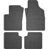 MOTOS Tappetini in gomma per auto adatto per Ford Ka II 2008-2016 Migliorare il comfort di viaggio con il tappetino antiscivolo per auto