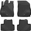 MOTOS Tappetini in gomma per auto adatto per Chevrolet Orlando I 2010-2018 Migliorate il vostro comfort di viaggio con il tappetino antiscivolo per auto No.77