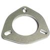 WP-S Universal KAT saldatura flangia 60 mm tubo raccordo acciaio inossidabile Catalizzatore Pantaloni tubo Turbo connettore flangia 3 fori