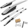 CHROMEMASTER | Barre da Tetto, Rail Tetto Compatibile con Peugeot Expert L2 | Standard MEDIO 2016+; Sono Utilizzate per il Montaggio di Portapacchi, Box da Tetto o Portabiciclette | Alluminio