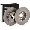 RIDEX 82B0100 2x Disco freno Posteriore senza viti/bulloni Compatibilità con ALFA ROMEO 147 937